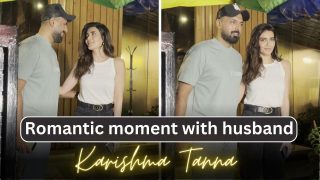Karishma Tanna Poses Romantically With Husband, Stunning Chemistry Is Loved By The Fans - Watch Video
