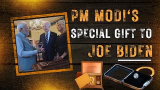 PM Narendra Modi Presents Unique And Expensive Gifts To US President Joe Biden And First Lady Jill Biden - Check Out Video