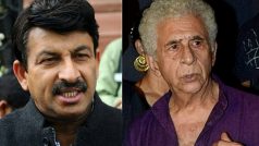 'Naseeruddin Shah's Niyat is Not Right': Manoj Tiwari Slams Actor's Harsh Criticism of 'The Kerala Story'