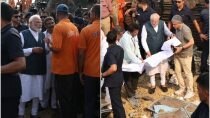 PM Modi in Balasore: बालासोर में घायलों से मिले पीएम मोदी, राहतकर्मियों से की बात, देखें मौके की तस्वीरें