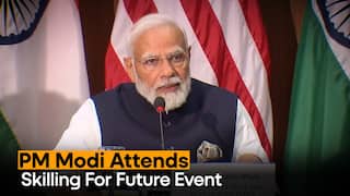 PM Modi US Visit: PM Attends Skilling For Future Event Organised By National Science Foundation - Watch Video