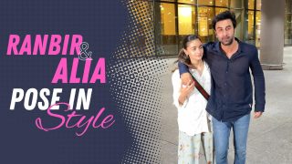 Ranbir And Alia Rock The Casual Look, Adorable Duo Poses In Style - Watch Video