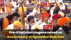 Pro-Khalistan slogans raised at Golden Temple on 39th anniversary of Operation Blue Star