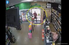 Thief Fails To Steal Liquor At Shop Due To Automatic Locks