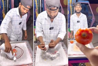 Viral Video of Street Vendor Making Tomato Ice Cream Sparks Internet Outrage
