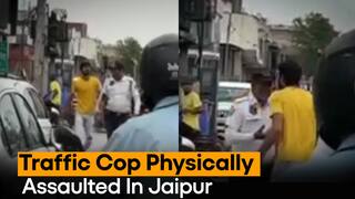 WATCH: Man Hits Traffic Policeman Repeatedly, Video Sparks Outrage Among People