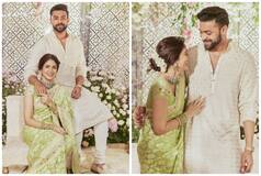 Varun Tej-Lavanya Tripathi Share Romantic Photos From Their Engagement Ceremony