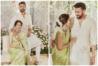 Varun Tej-Lavanya Tripathi Share Romantic Photos From Their Engagement Ceremony