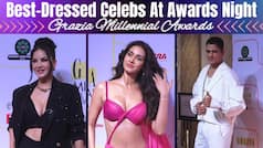 Grazia Millennial Awards: Disha से लेकर Sunny तक, इन Actresses ने फ्लॉन्ट किया कर्वी फिगर | Watch Video