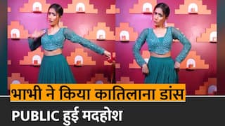 Dance Video: Green लहंगे में जबरदस्त नाची भाभी, वीडियो देख मदहोश हुए लोग |Watch Video