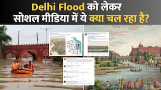 Delhi Flood को लेकर ये Photo Social Media पर Viral क्यों है? Watch Video