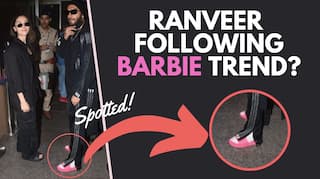 Rocky Rani Kii Prem Kahani: Ranveer Singh ने एयरपोर्ट पर पहनी 'पिंक चप्पल', Barbie Trend को कर रहे हैं फॉलो?