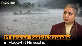 14 Russian Tourists Stranded in Flood-hit Areas in Himachal