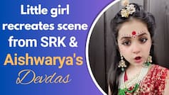 Viral Video: Little Girl Recreates Scene From SRK And Aishwarya's Devdas, Internet Is Amazed - Watch Video