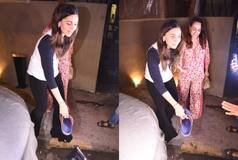 Alia Bhatt Hands Out Chappal to Paparazzo And Internet Hearts Her Sweet Gesture: 
