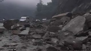 Badrinath Highway Blocked Due To Hill Debris After Fresh Landslide In Uttarakhand