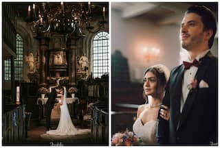 Sreejita De-Michael Blohm-Pape Seal Their Love With a Kiss at Church Wedding in Germany, Pics