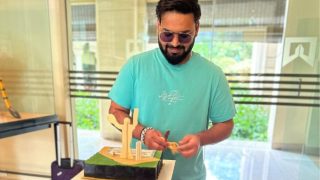 Rishabh Pant Celebrates MS Dhoni's Birthday in Unique Style | See Viral PHOTO