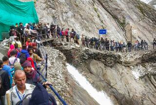 Amarnath Yatra Suspended For 2nd Day Due To Incessant Rains, Landslides In J-K, Pilgrims Stranded