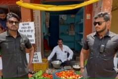 Amid Soaring Prices, Vegetable Vendor Hires Bouncers To 'Guard' Tomatoes In UP's Varanasi: Watch