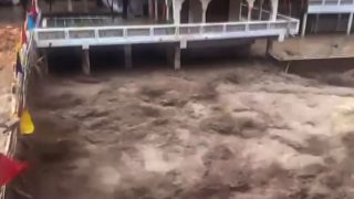 Watch: Bridges, Roads And Buildings Washed Away As Torrential Rains Trigger Flash Floods, Landslides In Himachal Pradesh