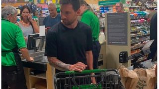 Lionel Messi Goes Grocery Shopping With Family In Florida Before Inter Miami Debut | WATCH VIRAL VIDEO
