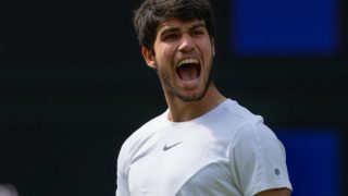 Carlos Alcaraz REACTS After Beating Novak Djokovic to Clinch Maiden Wimbledon Title