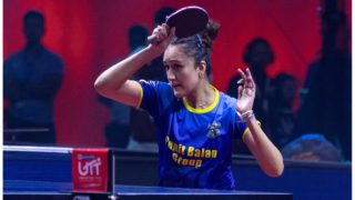 Manika's Dazzling Show In Sunday Blockbuster Of Ultimate Table Tennis