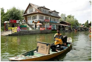 Amazon Launches First-Ever Floating Store On Srinagar's Dal Lake