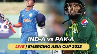 Emerging Asia Cup | IND A Vs PAK A, Highlights: Sai Sudharsan Ton Helps India Book Bangladesh Date In Semis