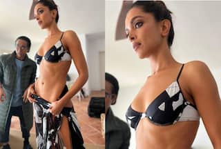 Uff! Deepika Padukone Flaunts Hot Bod in Black And White Bikini, See Pic