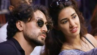 Disha Patani Bonds With Tiger Shroff at Fight Night, Months After Their Alleged Split, Pics