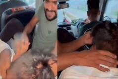 'Golu Gurjar Baap Hai': Gwalior Man Thrashed, Forced To Lick Another Person's Feet In Moving Car; Video Viral