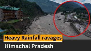 Himachal Pradesh: Heavy Rainfall Causes Severe Destruction, Drone Visuals Of The Aftermath Of Incessant Rain And Flood