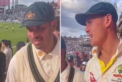 'What Did You Say?' Video of Labuschagne, Khawaja Confronting Misbehaving ENG Fan Surfaces