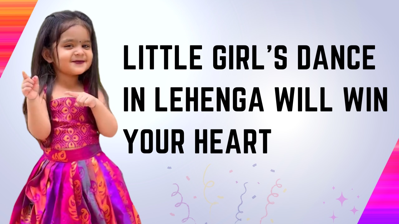 Viral Video: Little Girl Dances On Tere Vaaste Song, Her Cute Expressions Will Win Your Heart - Watch Video