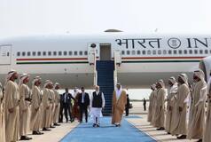 अपने कार्यकाल में 5वीं बार संयुक्त अरब अमीरात पहुंचे पीएम मोदी,  क्राउन प्रिंस ने किया गर्मजोशी से स्वागत