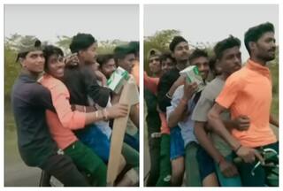 Video Of 7 People On 1 Bike In Unnao Goes Viral, Hefty Challan Issued