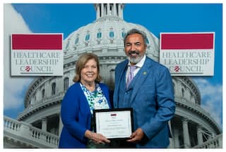 Indian American Doctor, Congressman Ami Bera Decorated With Champion of Healthcare Innovation Award