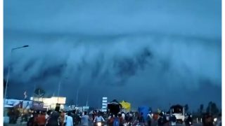 Strange Yet Captivating Cloud Formation Appears In Haridwar, Watch Enchanting Video