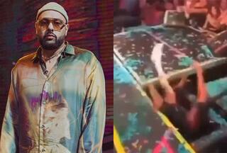 Badshah Video: परफॉर्म करते हुए स्टेज से नीचे गिरे बादशाह, अब बोले 'मेरे हाथ-पैर सब सही हैं'