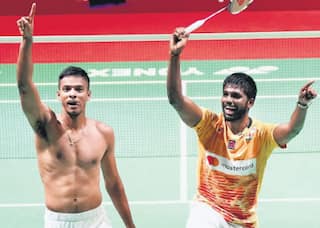 सात्विकसाईराज रंकीरेड्डी और चिराग शेट्टी की जोड़ी ने कोरिया ओपन में साल का चौथा खिताब जीता