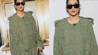 Sonam Kapoor is Absolute Fashion Goddess in Green-Toned Trench Coat at Wimbledon 2023, See Pics
