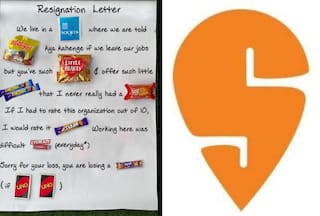 Swiggy Instamart's Creative Resignation Letter Wins Over The Internet