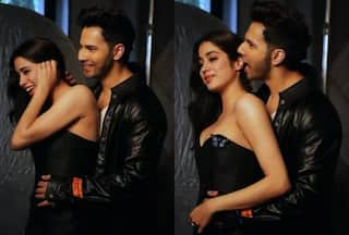 Varun Dhawan Bites Janhvi Kapoor's Ear in Viral Photo, Creates a Stir Online - Check Reactions