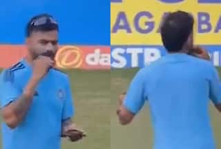 Watch Video: विराट कोहली ने पैनकेक खाते हुए मैदान पर किया गजब का डांस, वीडियो वायरल