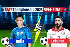 H'lights IND vs LBN, SAFF C'ship: India Win 4-2 On Penalties, Set Final Clash With Kuwait