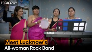 Dressed in sarees, grooving to beats, this all-woman rock band is breaking style & gender barriers!