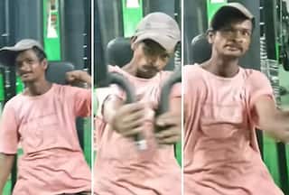 Gym Ka Video: नशे में जिम पहुंच गया दुबला-पतला बंदा, फिर जो किया सोच-सोचकर हंसेंगे | देखें वीडियो