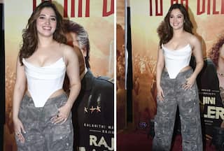 Tamannaah Bhatia Soaks Monsoon Sun in Sexy White Corset Top And Cargo Trousers- See Viral Video